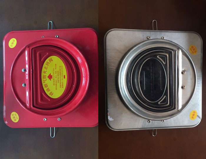 排油烟气防火止回阀