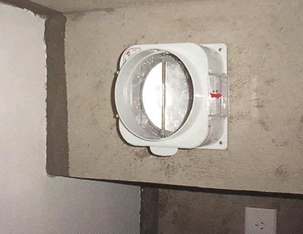 排油烟气防火止回阀